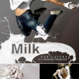 Фотошоп кисти «Молоко»